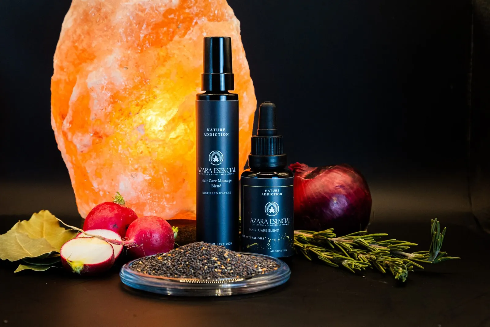 Hair care blends BY azara natural cinematic shot
