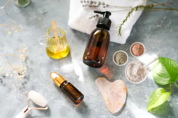 How to Make Your Own Natural Serums, Face Oils and Masks at Home banner for the blog azara natural