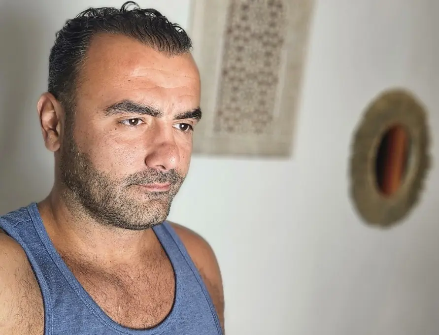 Murad, founder of Azara Natural, whose skin used to be oily.