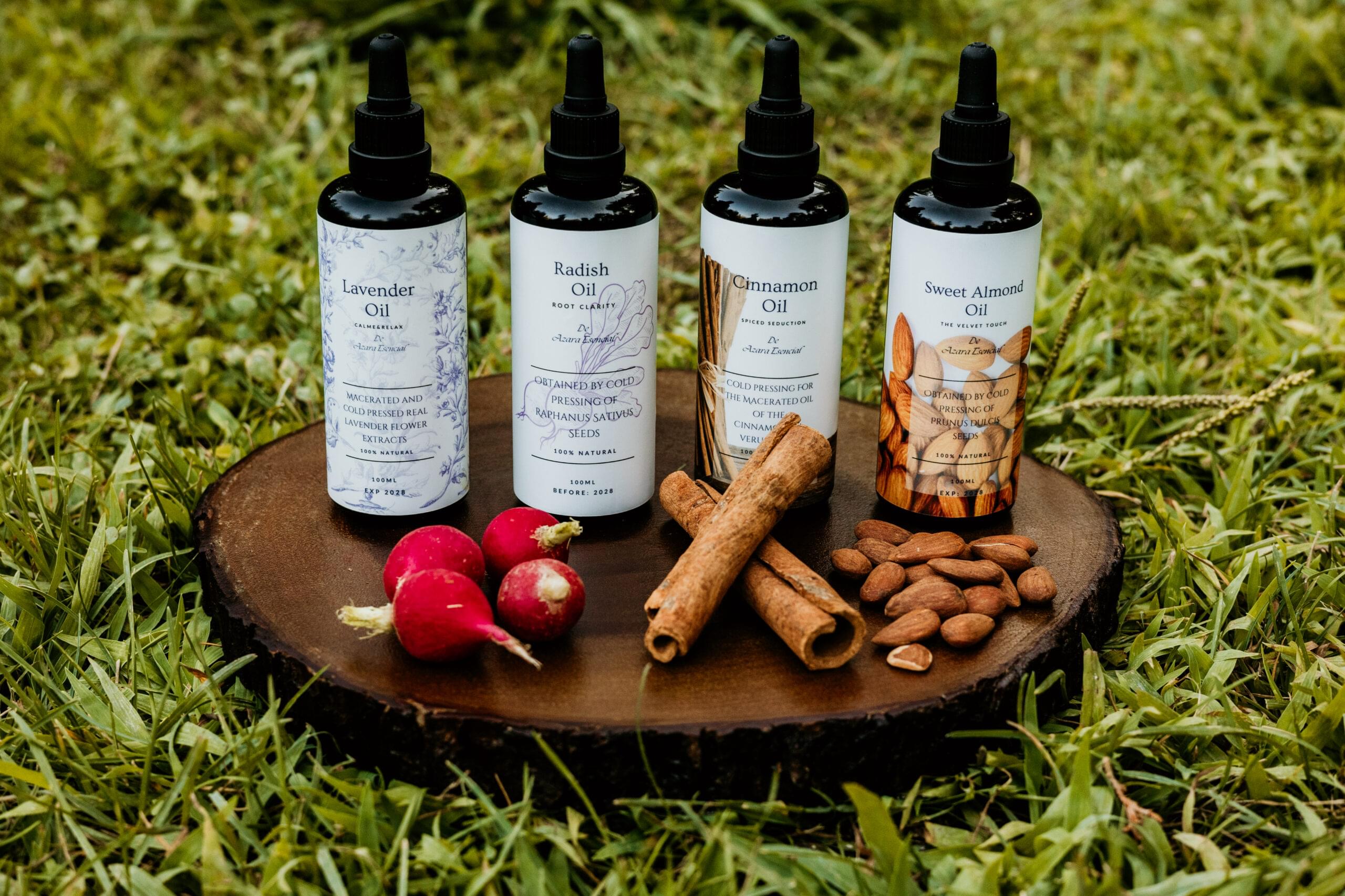 body glow oils kit by azara natural